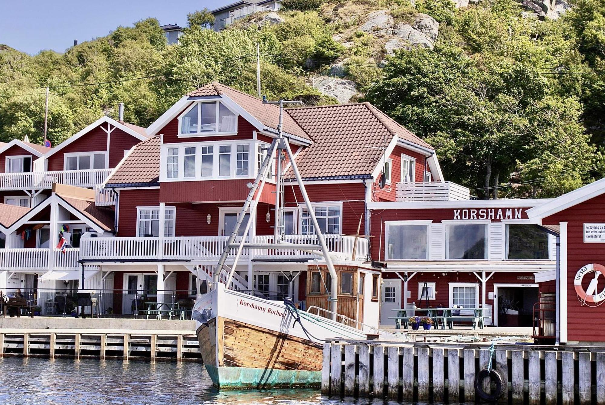 Apartamento Korshamn Rorbuer Lyngdal Exterior foto